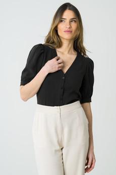 Blouse Aster black via avani apparel