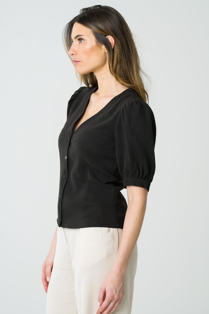 Blouse Aster black from avani apparel