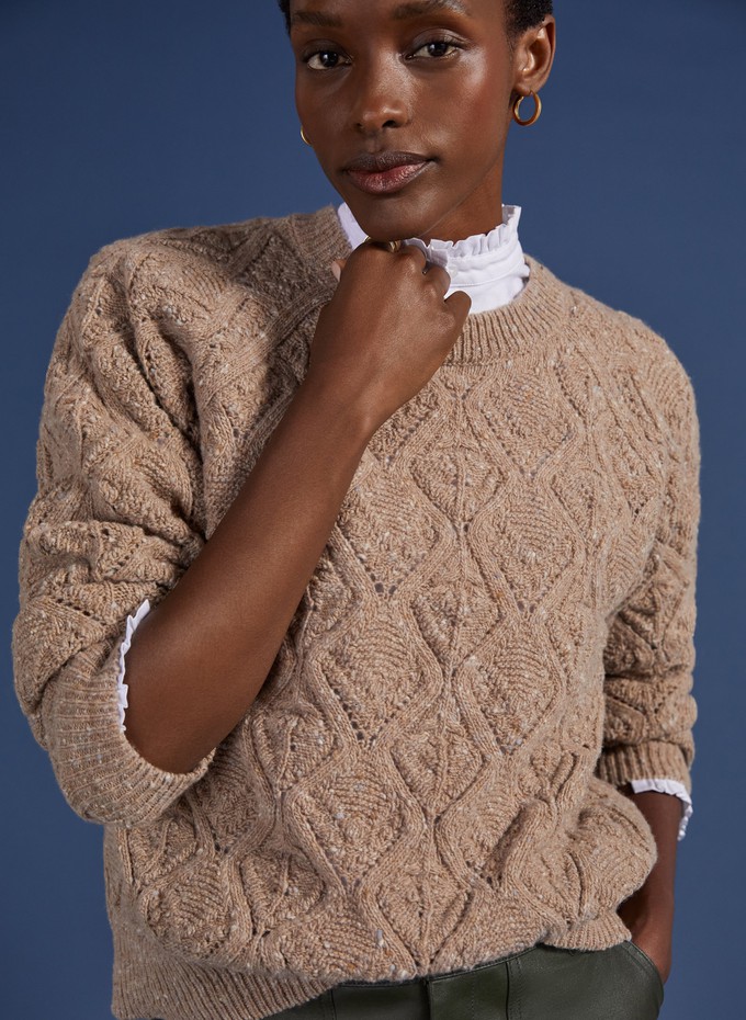 Wesley Merino Upcycled Jumper from Baukjen