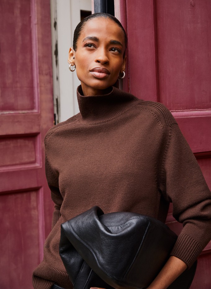 Iola Nativa™ Regenerative Merino Turtleneck Jumper from Baukjen