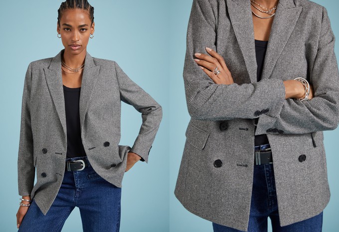 Beatrix Recycled Wool Blend Blazer from Baukjen