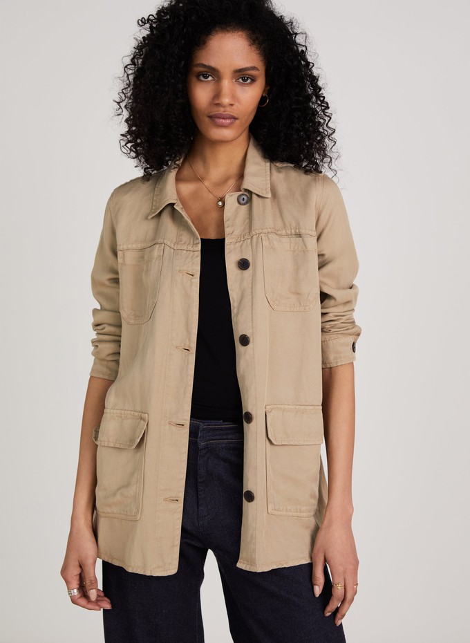 Shailene Army Jacket with TENCEL™ from Baukjen