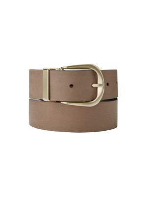 Baukjen Reversible Gold Buckle Belt from Baukjen