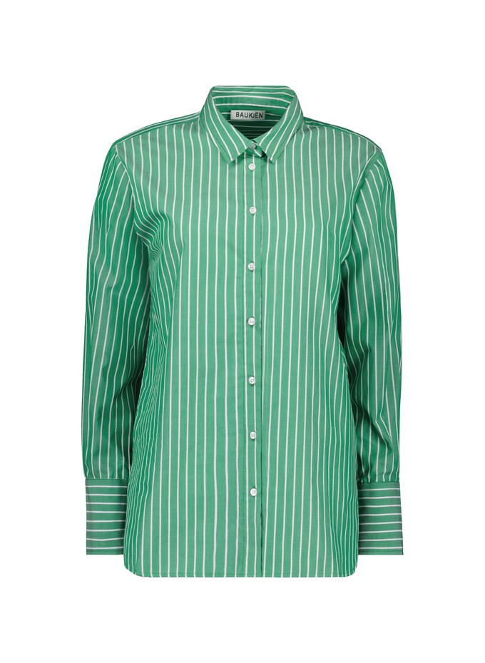 Rishma Organic Cotton Stripe Shirt from Baukjen