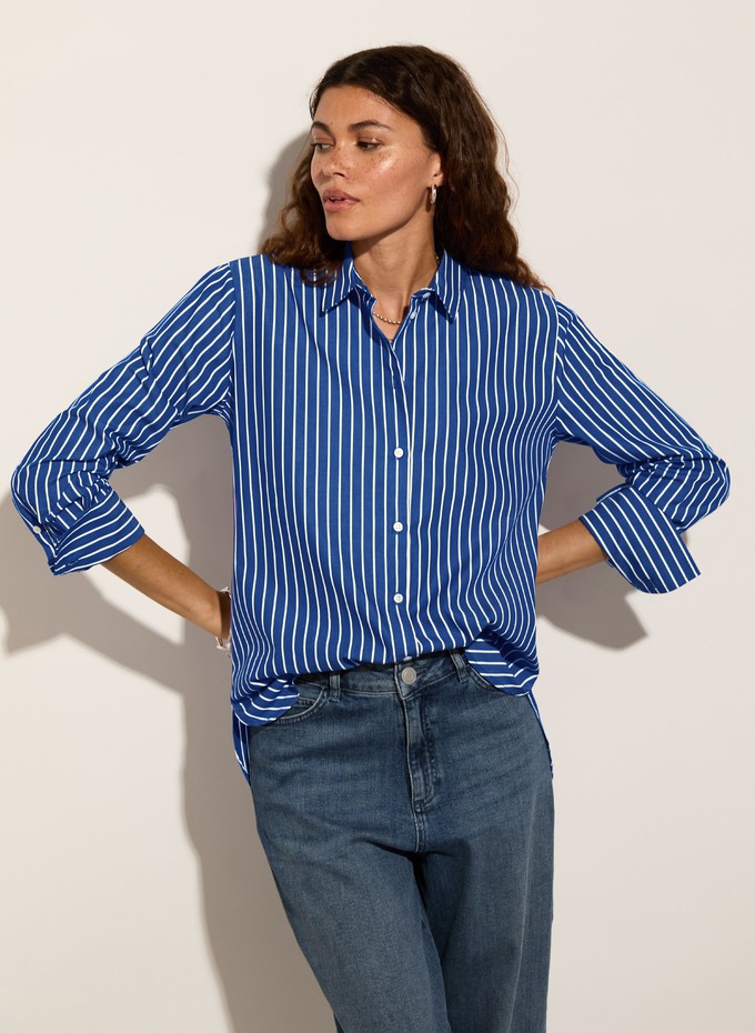 Rishma Organic Cotton Stripe Shirt from Baukjen