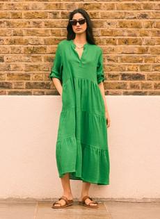 Brenda Linen Dress via Baukjen