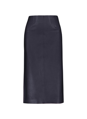 Eilidh Stretch Leather Skirt from Baukjen