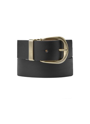 Baukjen Reversible Gold Buckle Belt from Baukjen