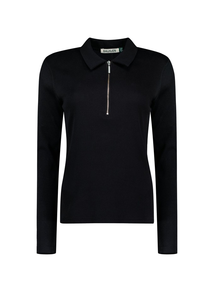 Organic Zip Collar Top from Baukjen