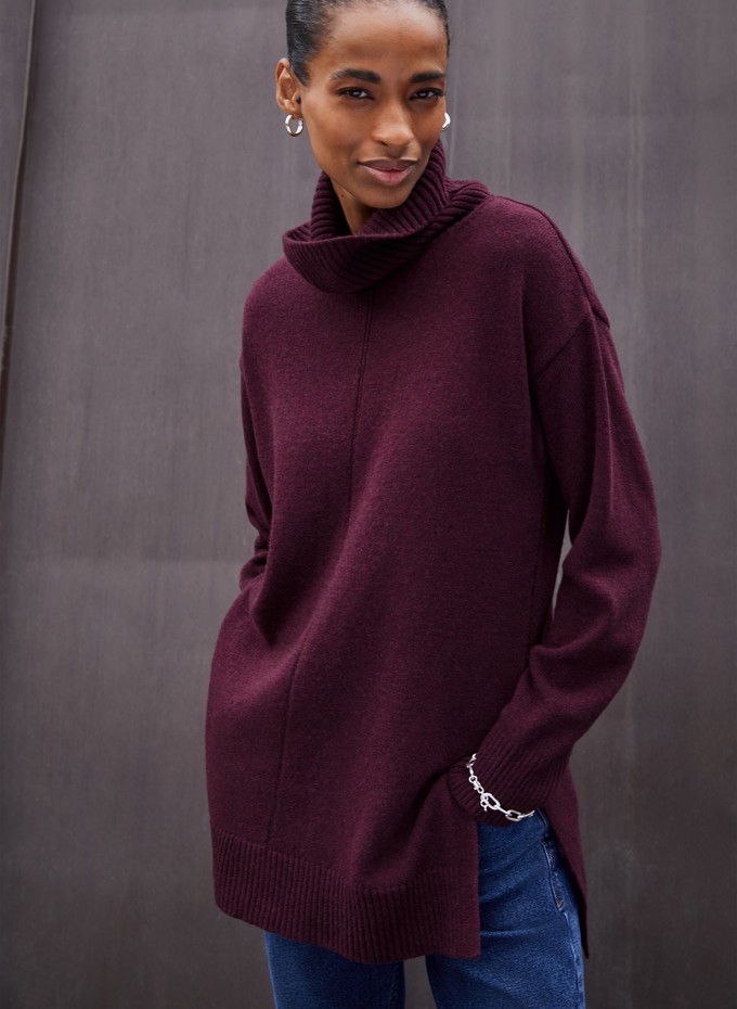 Asher Wool Blend Turtleneck Jumper from Baukjen