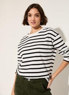 Calista Regenerative Cotton Relaxed Top via Baukjen