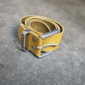 Oker | Upcycled Brandslang riem (4 cm) from BENDL