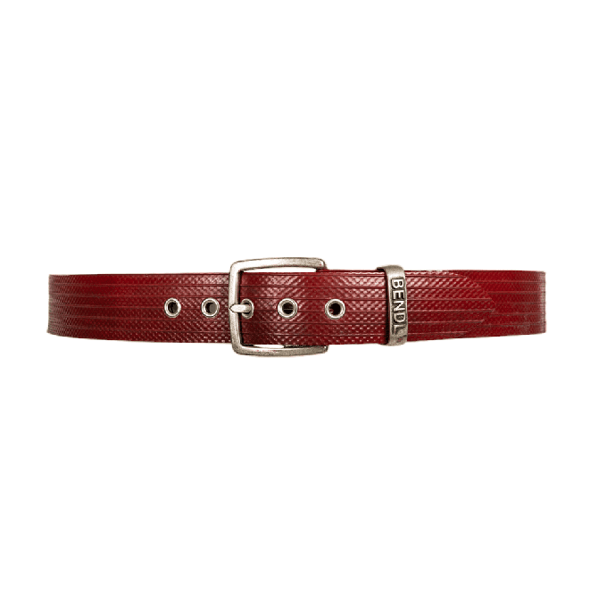 Bendl Original | Upcycled Riem Klassiek Brandslang Rood  (4 cm) from BENDL