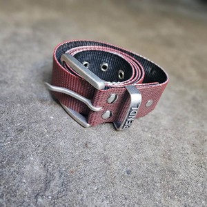 Upcycled brandslang riem | Bendl original Rusty Red  (4 cm) from BENDL