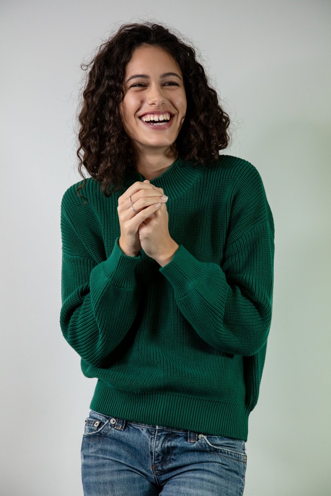 Nina Jumper Dark Green from Bhoomi