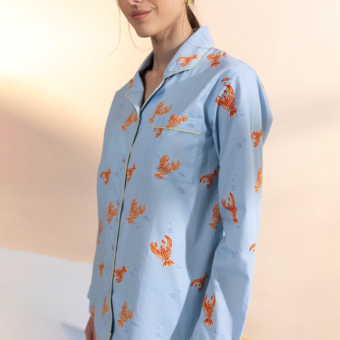 She's your lobster pyjama set from Bhoomi