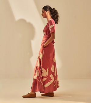 Ludo Wrap Dress from Bhoomi