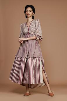 Claire Dress Mauve via Bhoomi