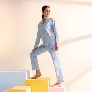 She's your lobster pyjama set from Bhoomi