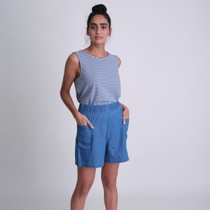 Daria Organic Denim Shorts from BIBICO