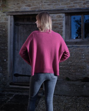 Layla Boxy Fit Wool Jumper from BIBICO