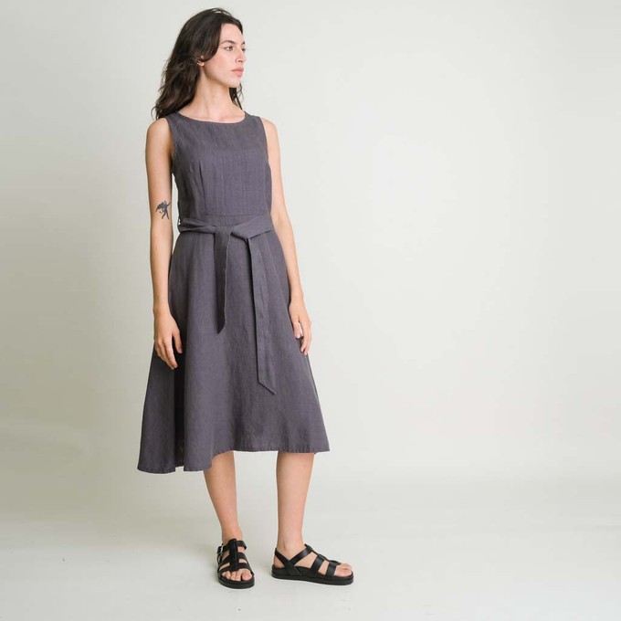 Grace Linen Swing Dress from BIBICO