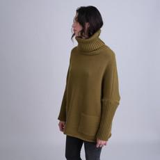 Adela Batwing Wool Jumper via BIBICO