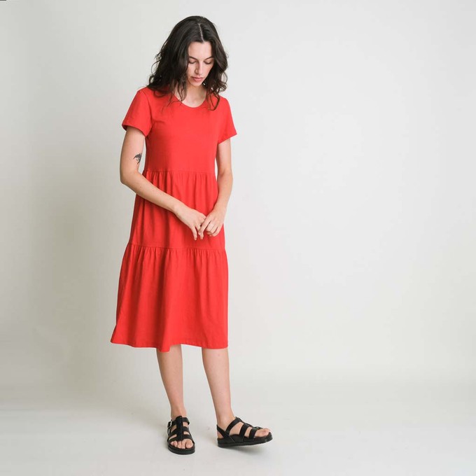 Maya Organic Jersey Dress from BIBICO