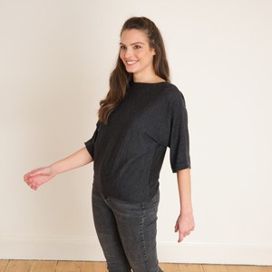 Holly Batwing Wool Jumper from BIBICO