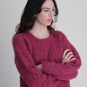 Christy Lacy Mohair Jumper from BIBICO