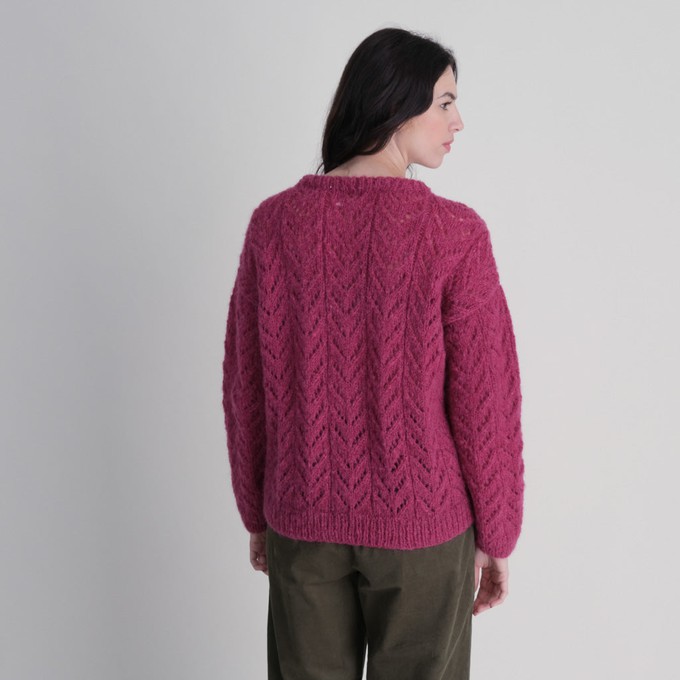 Christy Lacy Mohair Jumper from BIBICO