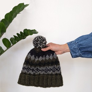 Ada Fair Isle Bobble Hat from BIBICO