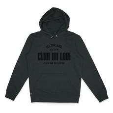 Hoodie Club Du Lobi Black on Black via BLL THE LABEL