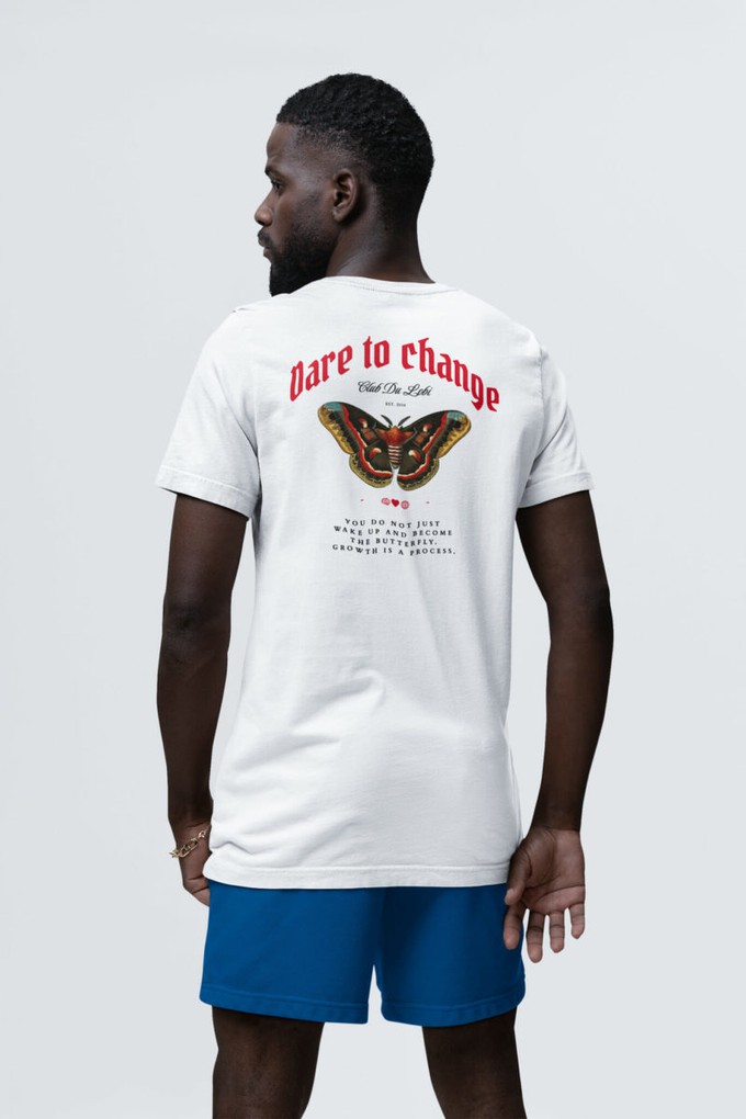 T-shirt CDL Dare to change Wit from BLL THE LABEL