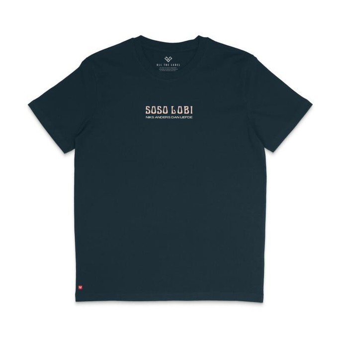 T-shirt Lobi Vibes Hamburg Navy from BLL THE LABEL