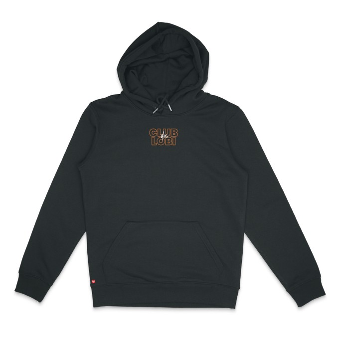 Hoodie Club Du Lobi Hand Black from BLL THE LABEL