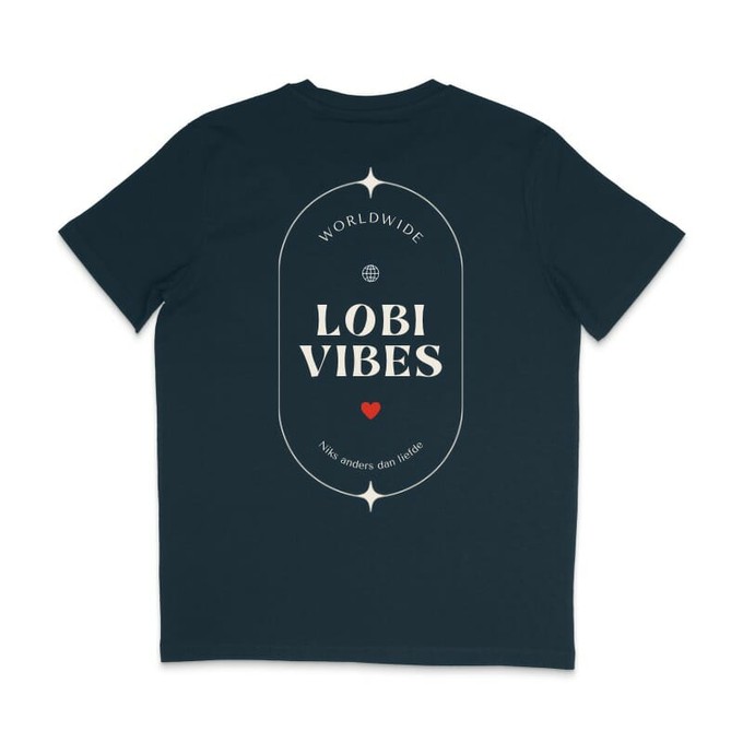 T-shirt Lobi Vibes Ibiza Navy from BLL THE LABEL