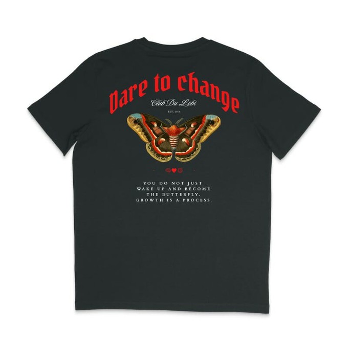 T-shirt CDL Dare to change zwart from BLL THE LABEL