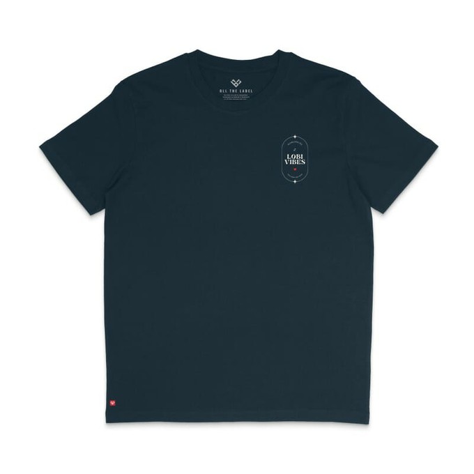 T-shirt Lobi Vibes Ibiza Navy from BLL THE LABEL