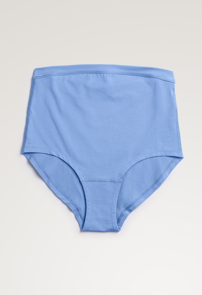 Essential maternity briefs - Mid blue from Boob Design