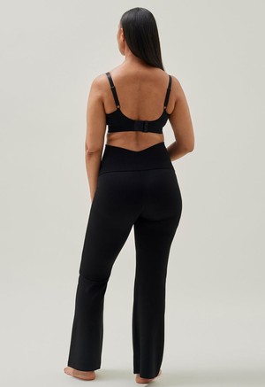 Flared maternity pants - Black from Boob Design