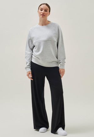 Thermal nursing sweatshirt - Grey melange from Boob Design