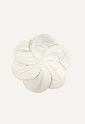 Nursing pads in organic cotton - Offwhite from Boob Design