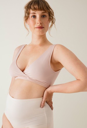 Soft nursing bra - Soft Pink from Boob Design