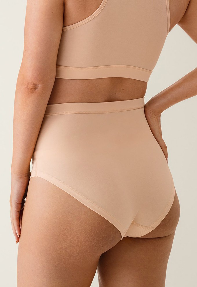 Essential maternity briefs - Beige from Boob Design