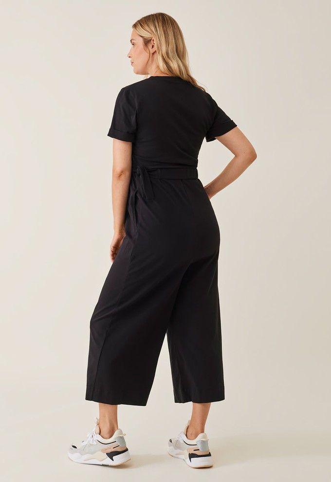 Maternity jumpsuit with nursing access - Black from Boob Design