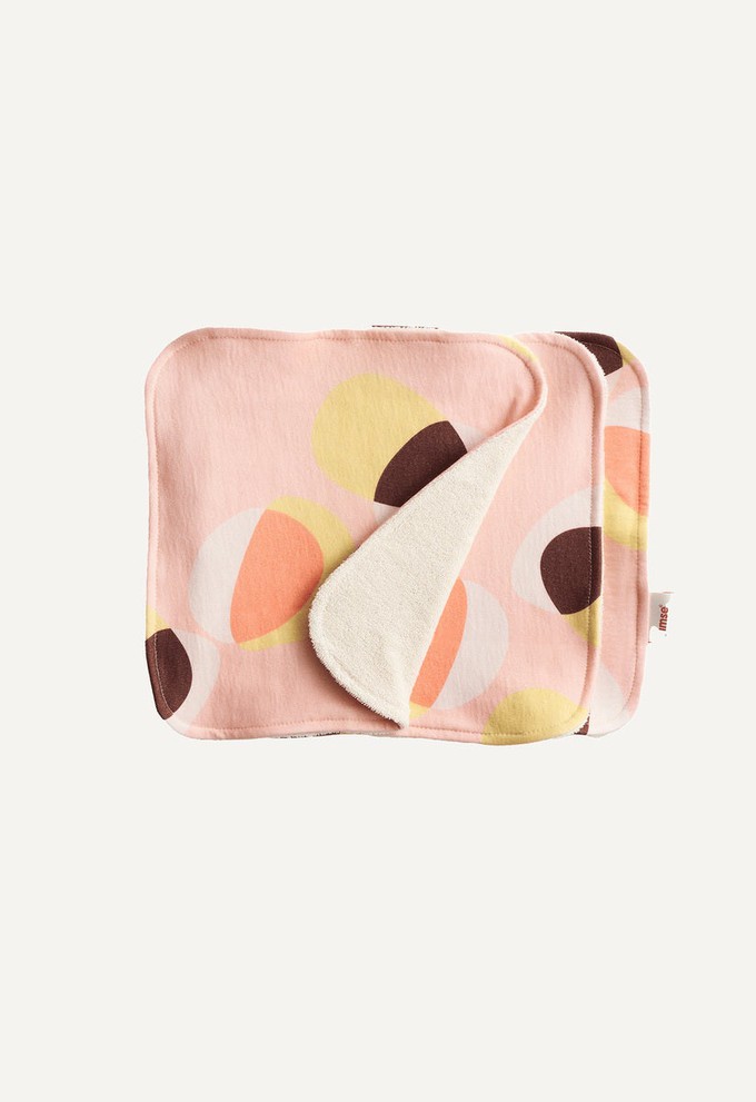 Reusable Face Wipes - Pink Hoop from Boob Design