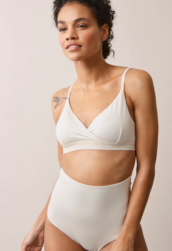 High waist postpartum panties - Tofu from Boob Design