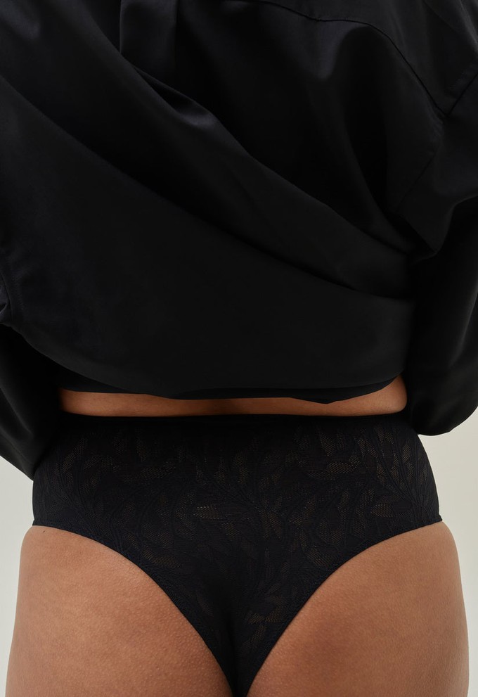 Lace maternity thong - Black from Boob Design