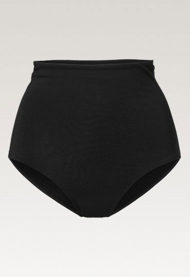 High waist postpartum panties - Black from Boob Design